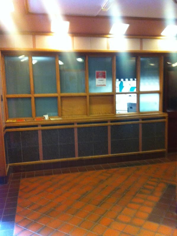 Reception desk