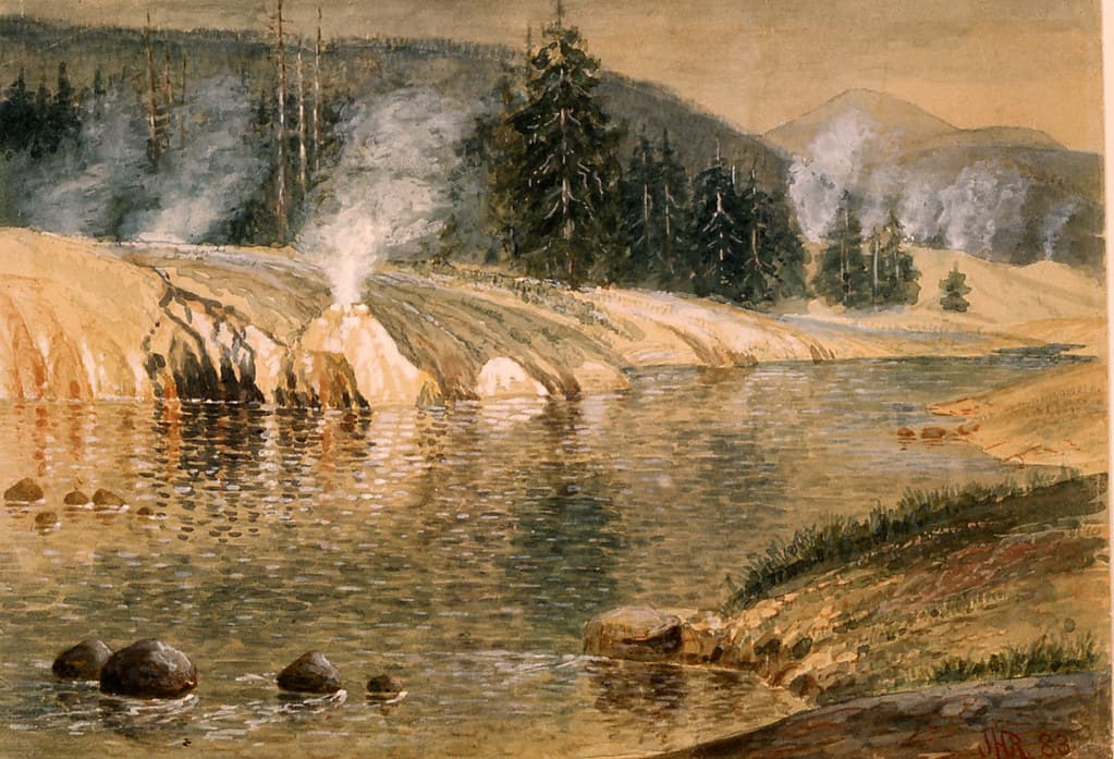 Upper Geyser Basin - Firehole River