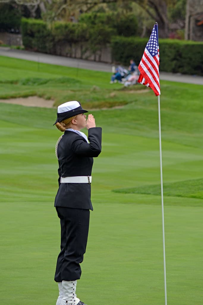 AT&T Pebble Beach 15th hole Pin Detail 2014