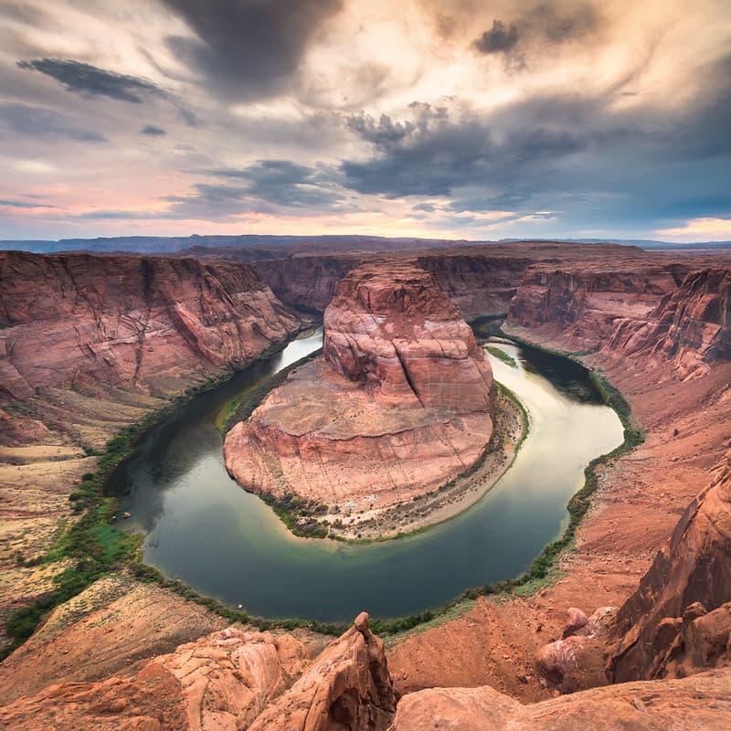 Horseshoe Bend Sunset