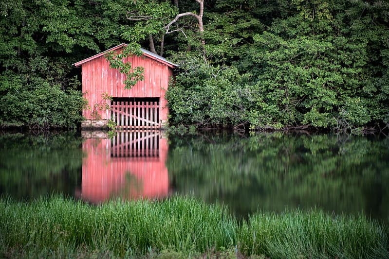 Little Red Boat House