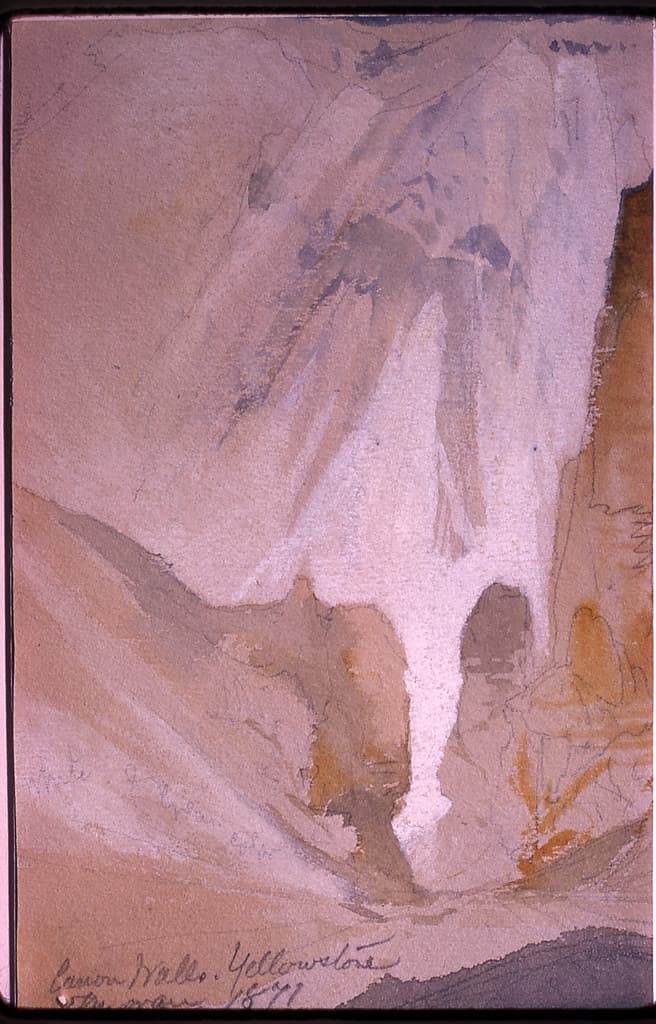 Canyon Walls - Yellowstone