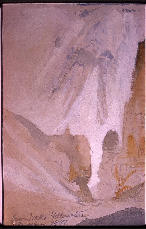 Canyon Walls - Yellowstone