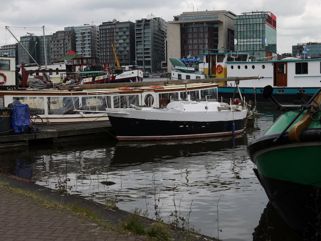 Amsterdam, architecture, boats