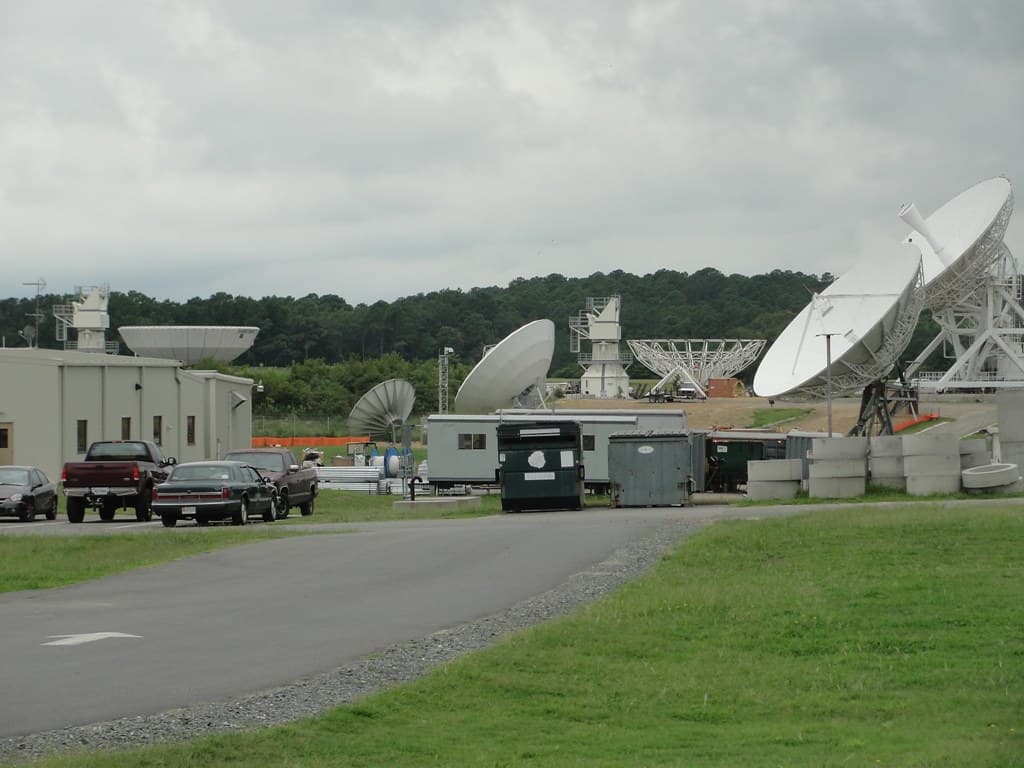 GOES-R W-1 and W-2 Antennas at WCDAS