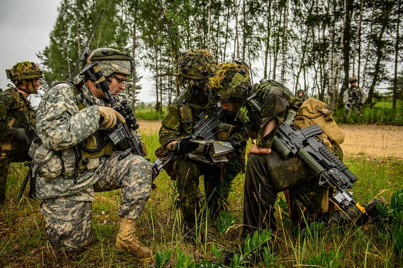 Field Training Exercise for Saber Srtike 2014