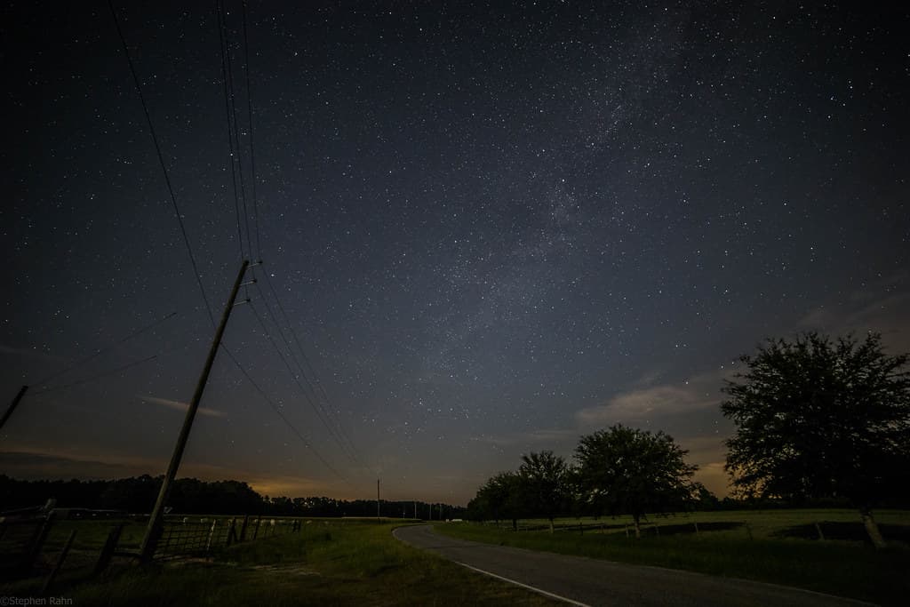 Summer Night Sky over Effingham County