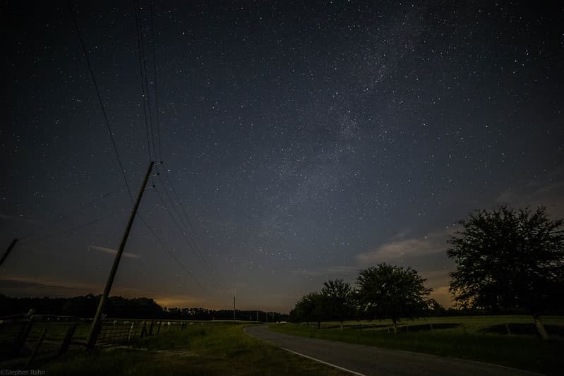 Summer Night Sky over Effingham County