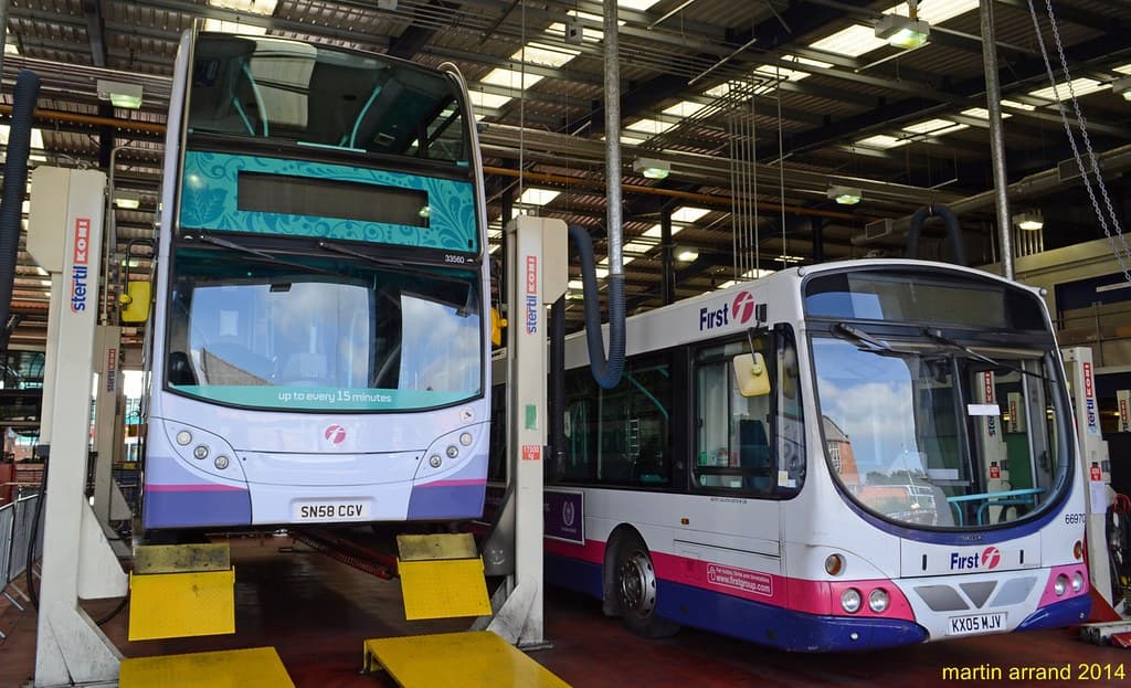 SN58CGV 33650 AND KX05MJV 66970 in the workshop