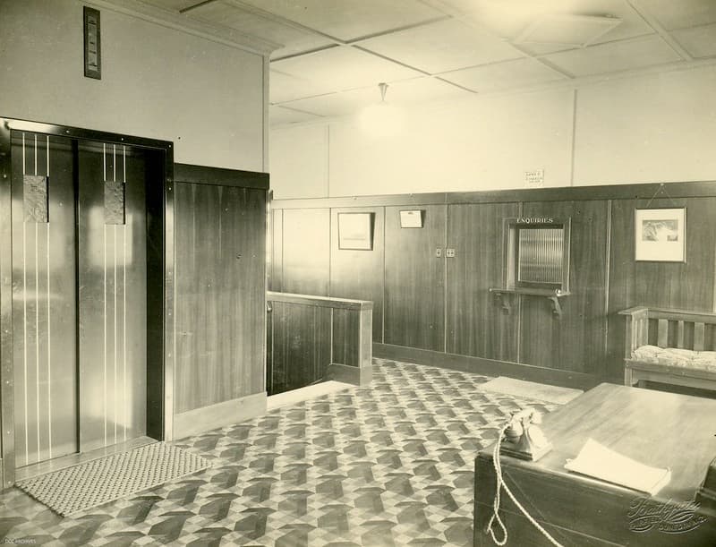 Cumberland Street Electricity Department New Office Interior 1939