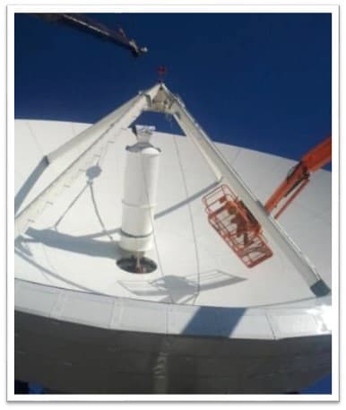GOES-R Antenna Feed Installation at CBU