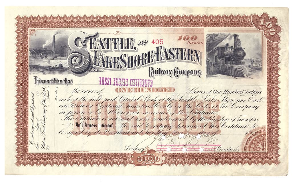 Certificate, eastern, lake
