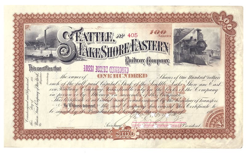 Certificate, eastern, lake