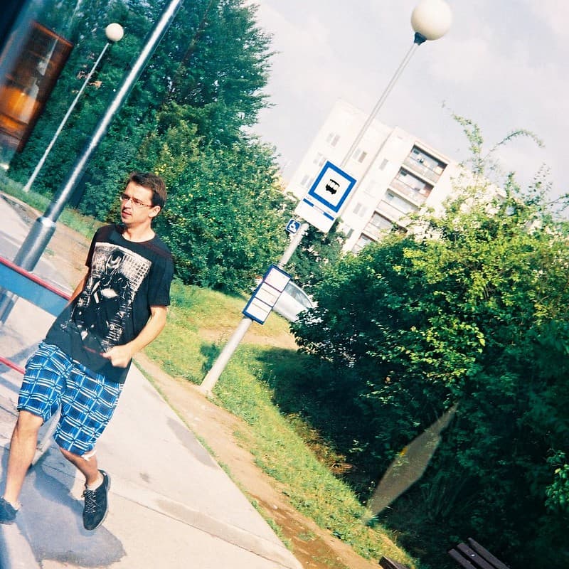 Beirette Electronic - Young Man Entering a Tram