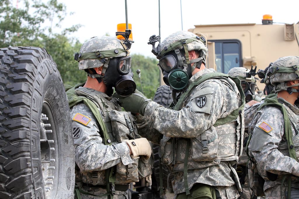 Engineers face OPFOR of 1-4 Inf. during Saber Junction 14