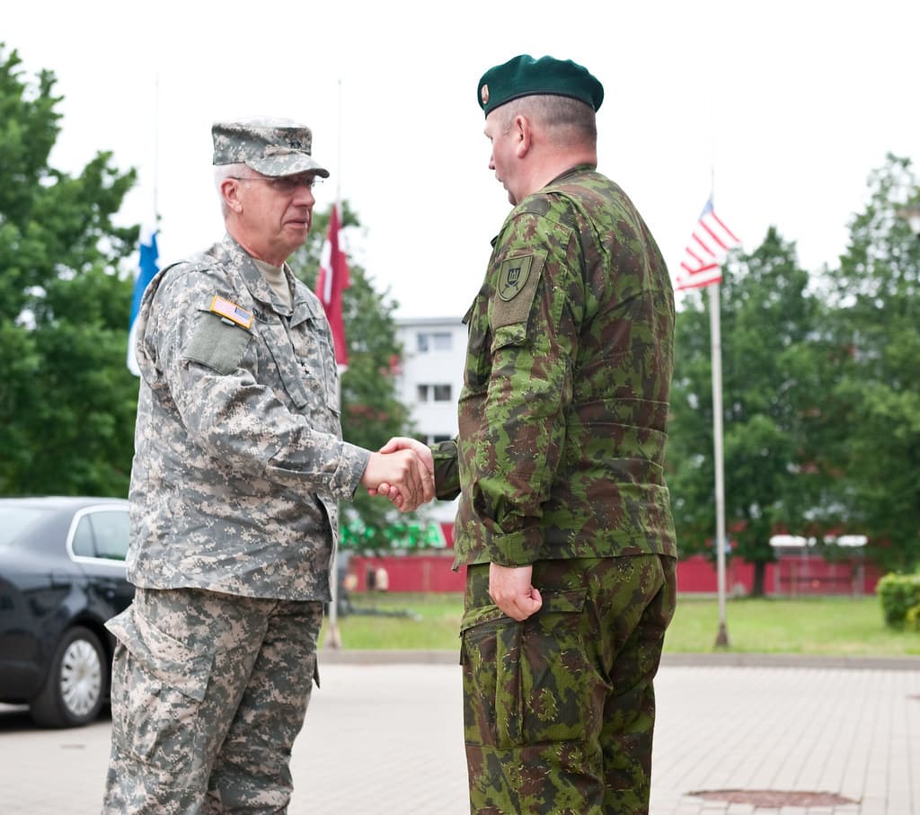 Shaking Hands with Allies