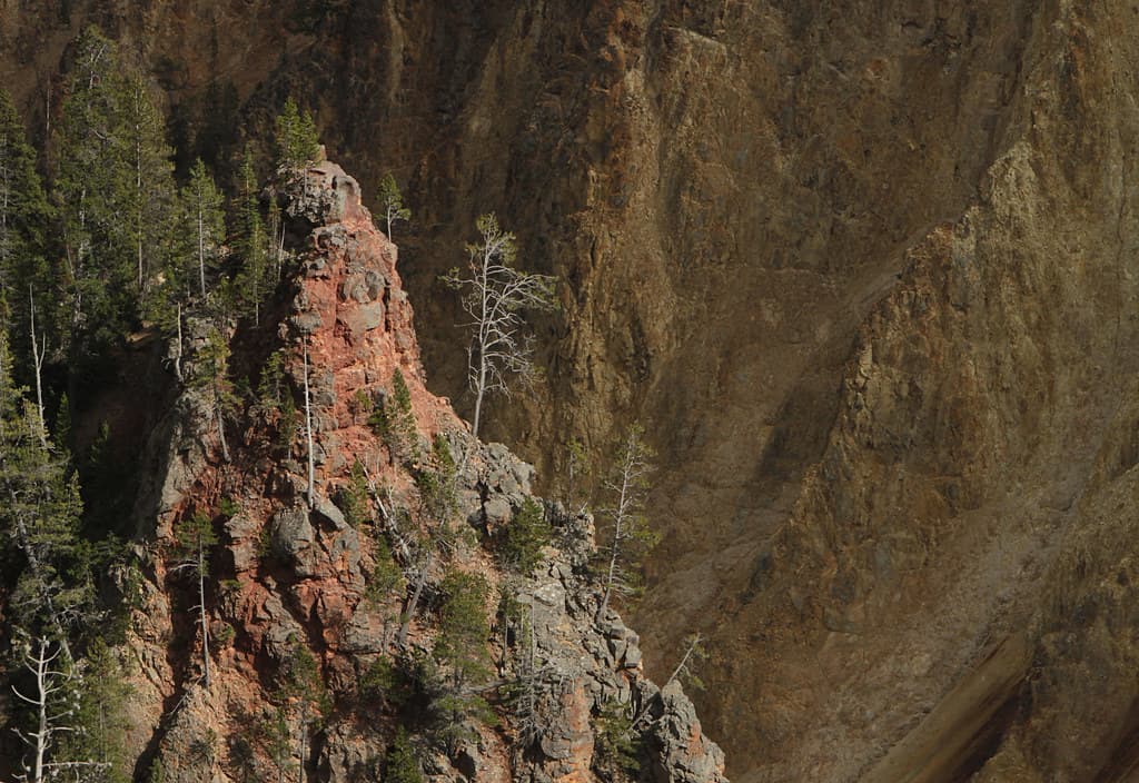 Red Rock in Grand Canyon of the Yellowstone