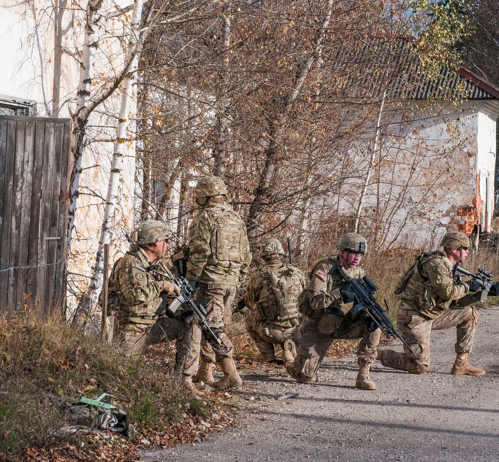 U.S. Soldiers train in Estonia