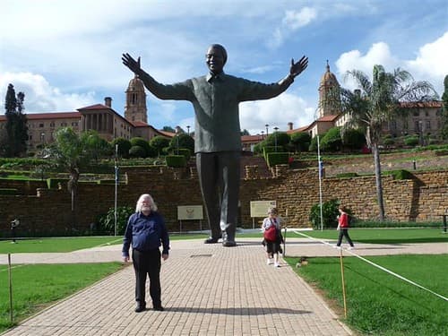 Mandela statue, Union Buildings, Pretoria