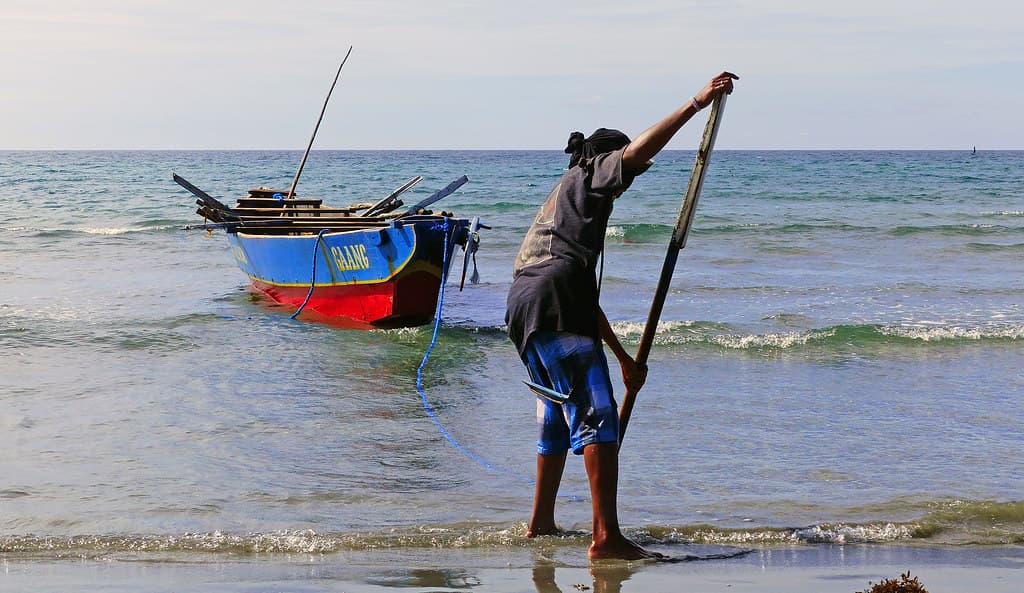 Fishing boat Ilocos Norte, Philippines
