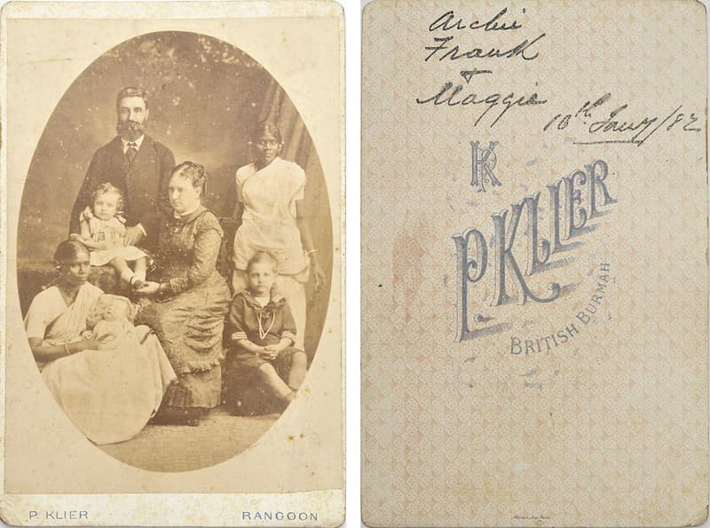 Archiedickson, cabinetcard, dated