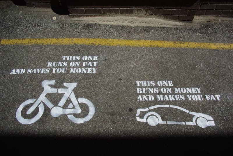 'This one runs on fat & saves you money' by Peter Drew of Adelaide