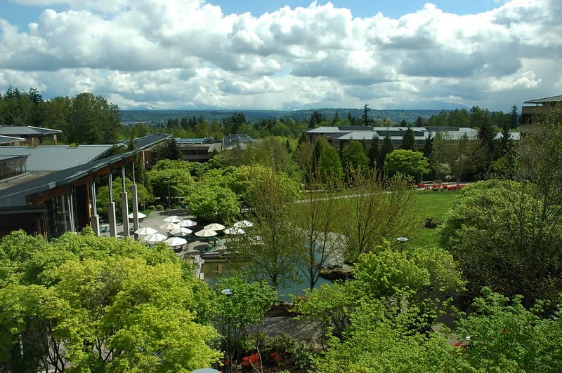 Asseenfromredwesta, courtyard, microsoft