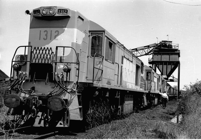 Coal train, Kinrola Mine, Blackwater, c 1971
