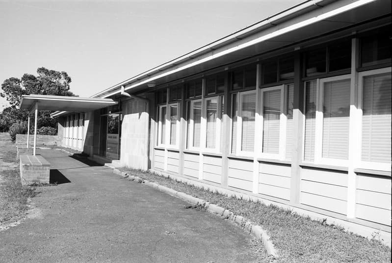Court House and Government Offices, Longreach, February 1974