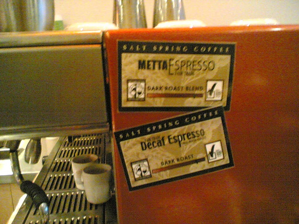 Metta Espresso Machine at Think Cafe -