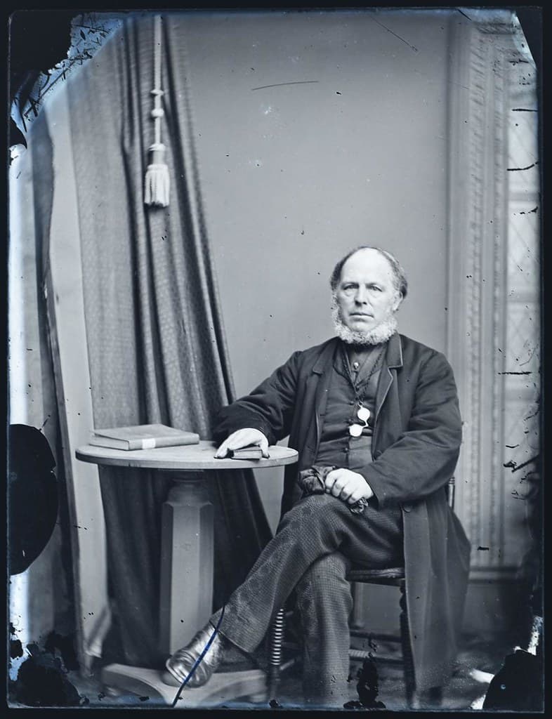 Collodion, glass, negative