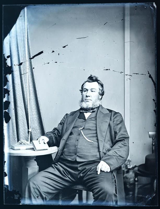 Collodion, glass, negative