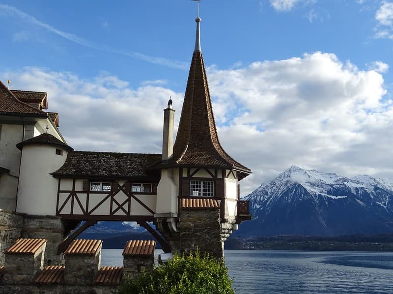 Switzerland - Oberhofen castle