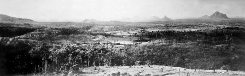 Glass House Mountains, c 1931