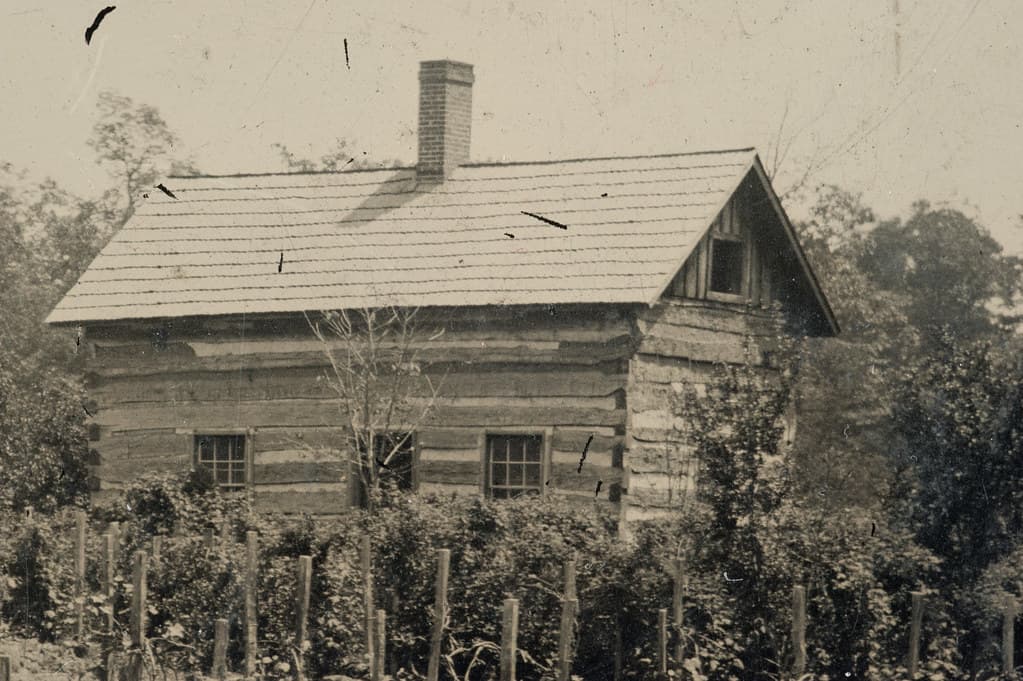 American, family, fence
