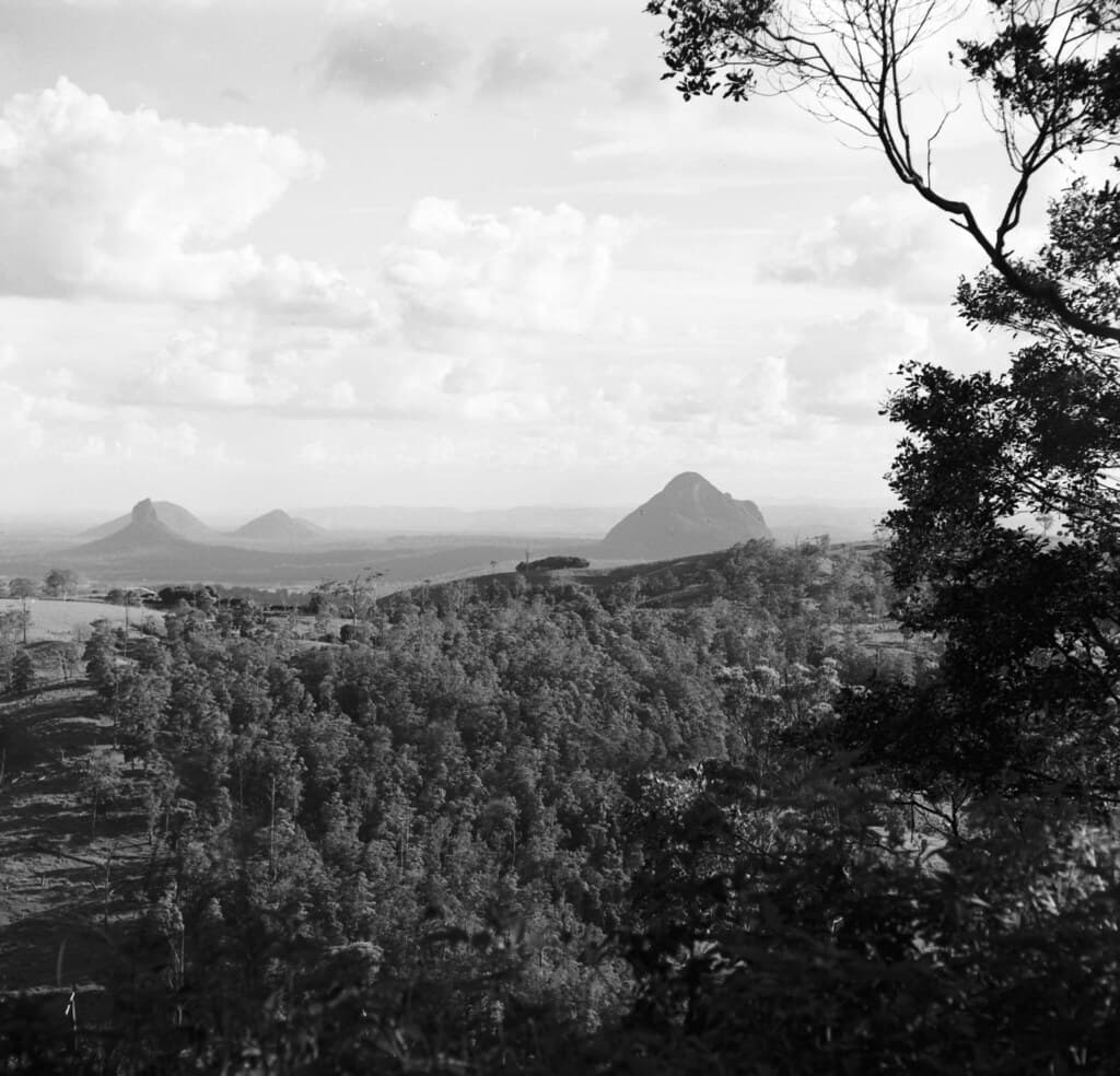 Glass House Mountains, December 1970