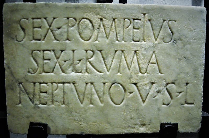 Archaeologicalmuseum, inscription, italy