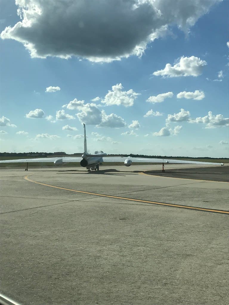 NASA’s ER-2 Aircraft Prepares to Take Off
