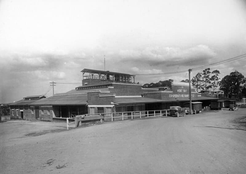 Wide Bay Co-operative Dairy Association factory, Gympie, 1929
