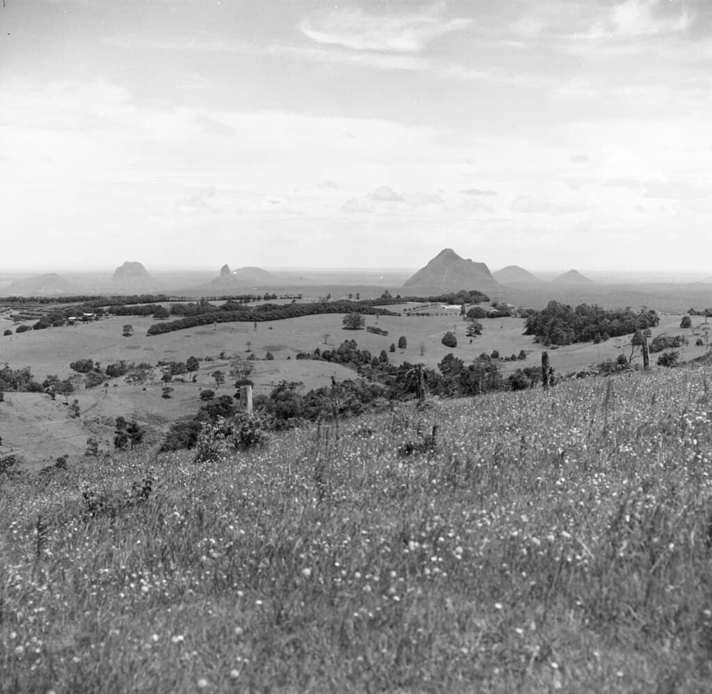 Glass House Mountains, December 1970