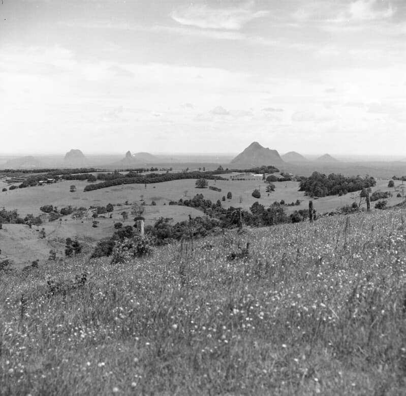Glass House Mountains, December 1970