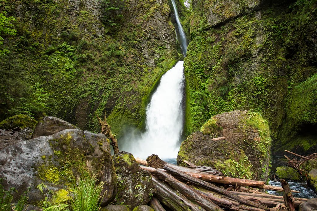 Wahclella Waterfall, Oregon