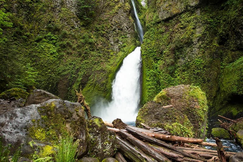 Wahclella Waterfall, Oregon
