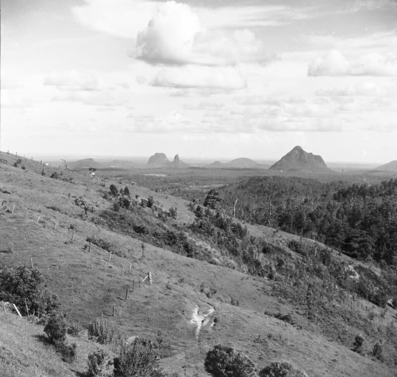 Glass House Mountains, December 1970