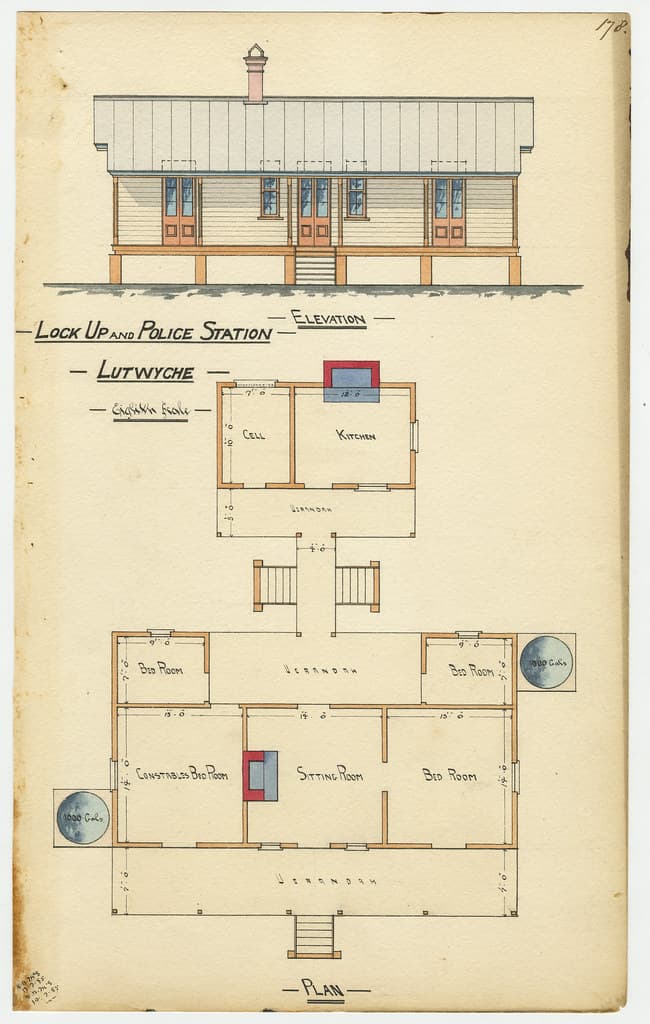 Brisbane, drawing, lutwyche