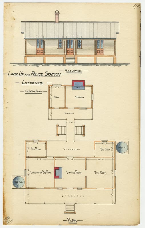 Brisbane, drawing, lutwyche