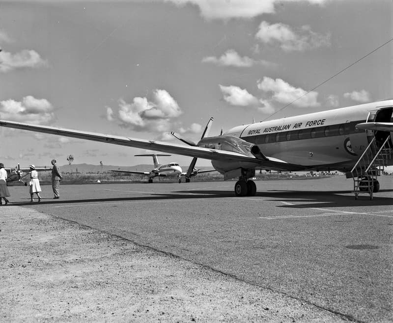 VIP aircraft, Ingham, 2 July 1979