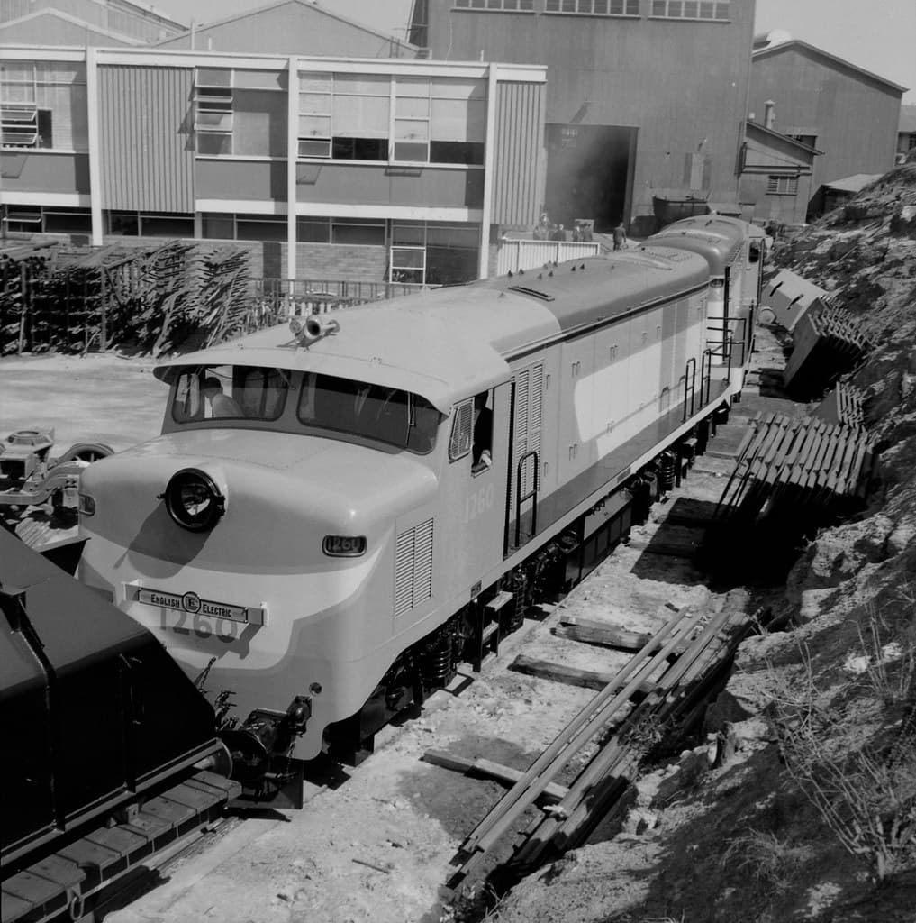 Brisbane, englishelectric, locomotive