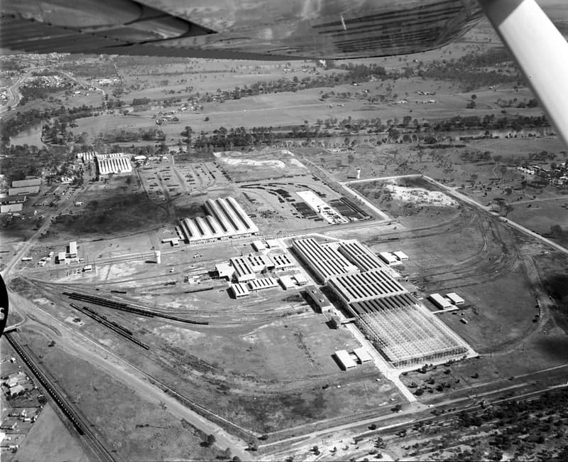 Railway Workshops, Redbank, April 1965
