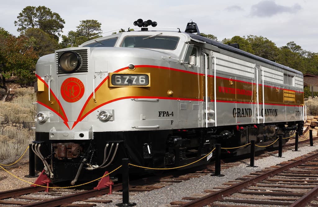 Grand Canyon Railway. Fleet no 6776.